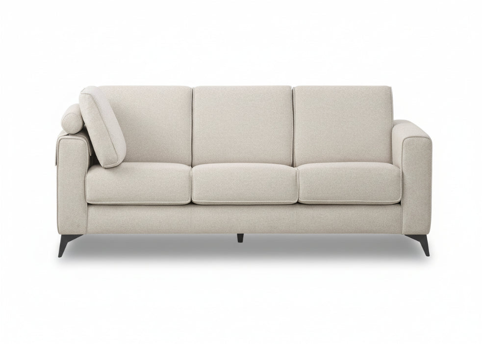 Sofá cama em tecido ou pele